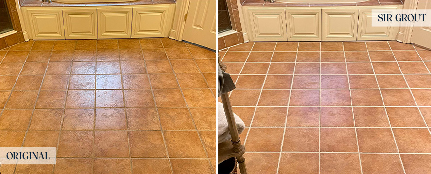 Bathroom Restored by Our Professional Tile and Grout Cleaners in Tustin, CA