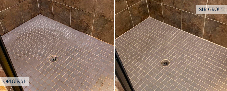 Shower Expertly Restored by Our Tile and Grout Cleaners in Santa Ana, CA