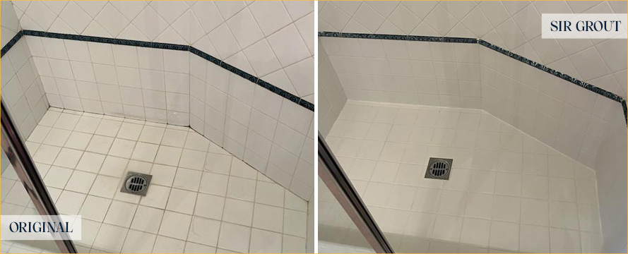 Shower Restored by Our Expert Tile and Grout Cleaners in Fullerton, CA